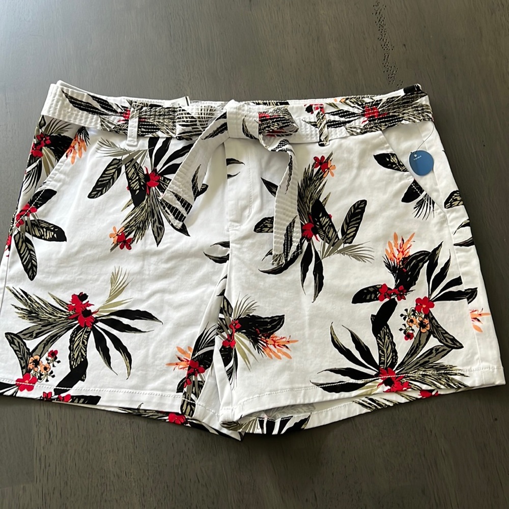 Liz Claiborne Tropical Floral Shorts